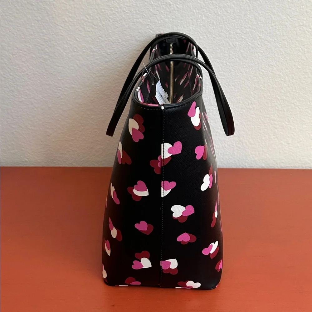 SOLD Kate Spade Margareta Flutter Hearts Tote NWT - Picture 4 of 9